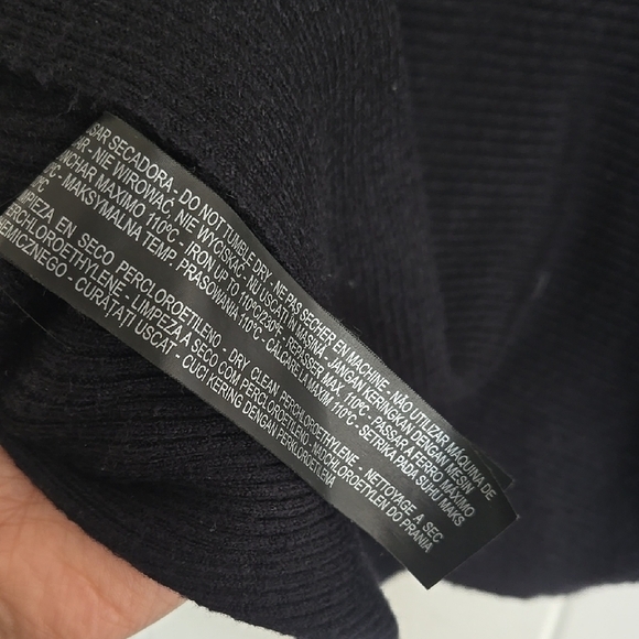 Zara Batwing Knit Sweater Size S - Picture 6 of 7